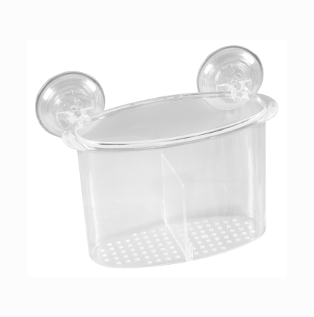 Multipurpose Holder With Divider And Suction Cups